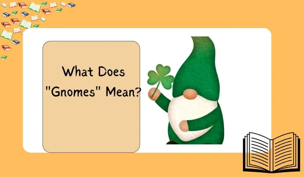 What Does "Gnomes" Mean?