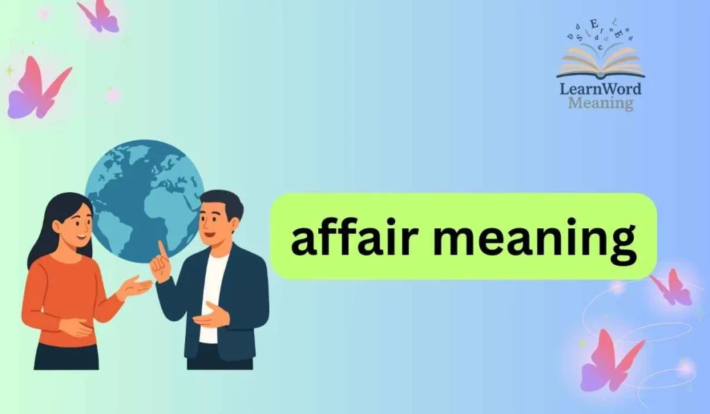 affair meaning