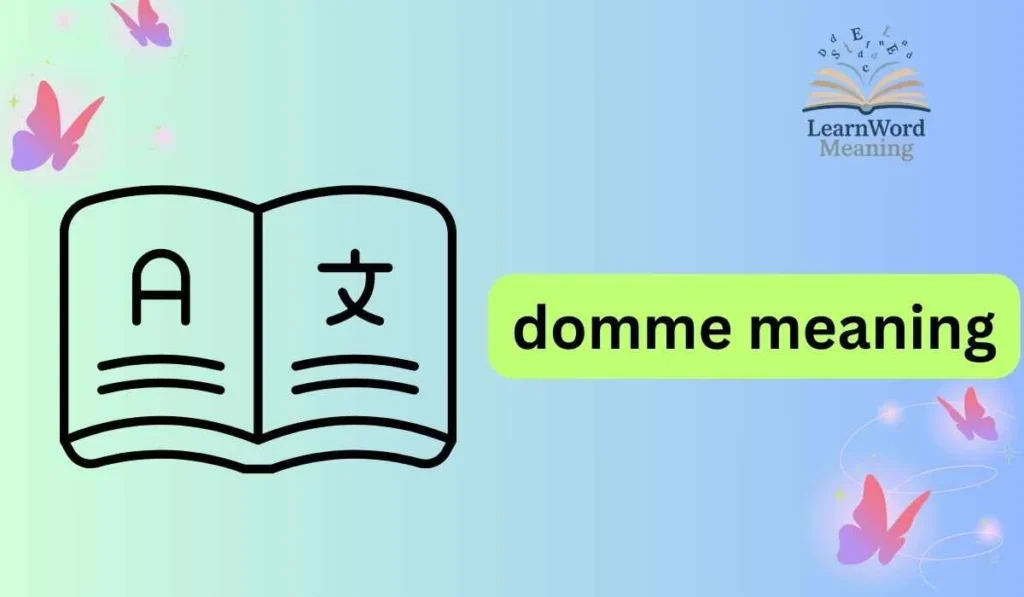domme meaning