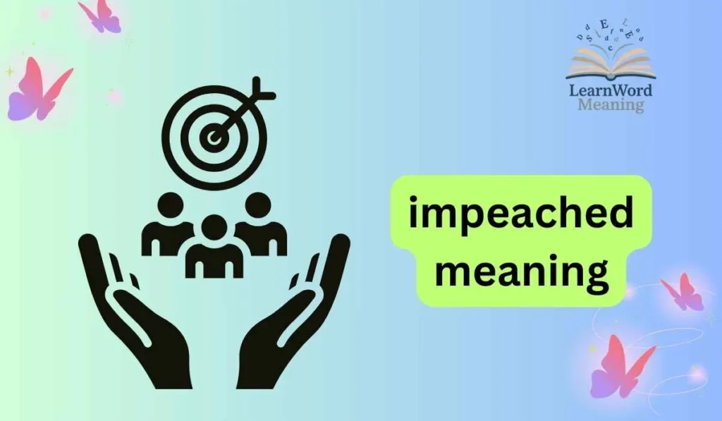impeached meaning