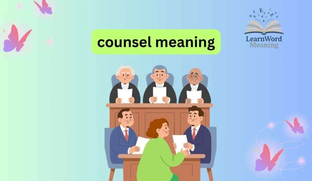 counsel meaning