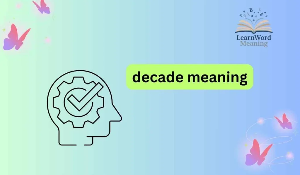decade meaning
