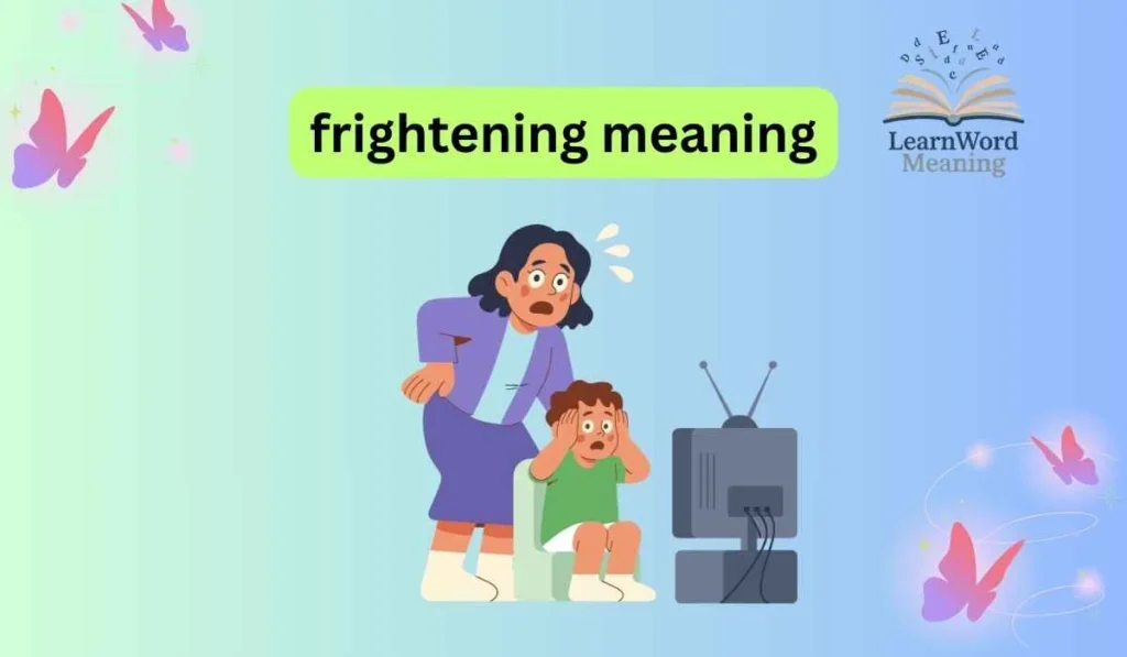 frightening meaning