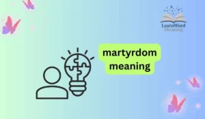 martyrdom meaning