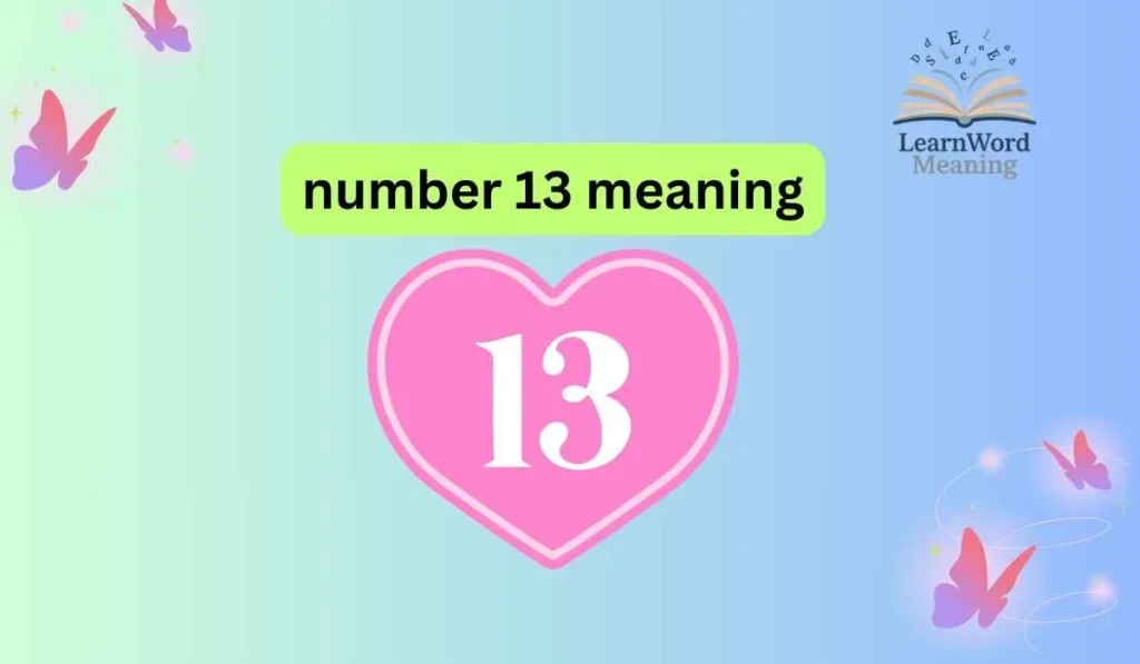 number 13 meaning