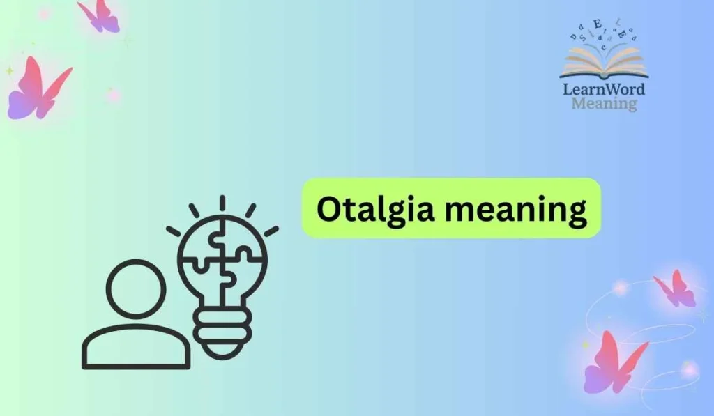 Otalgia meaning