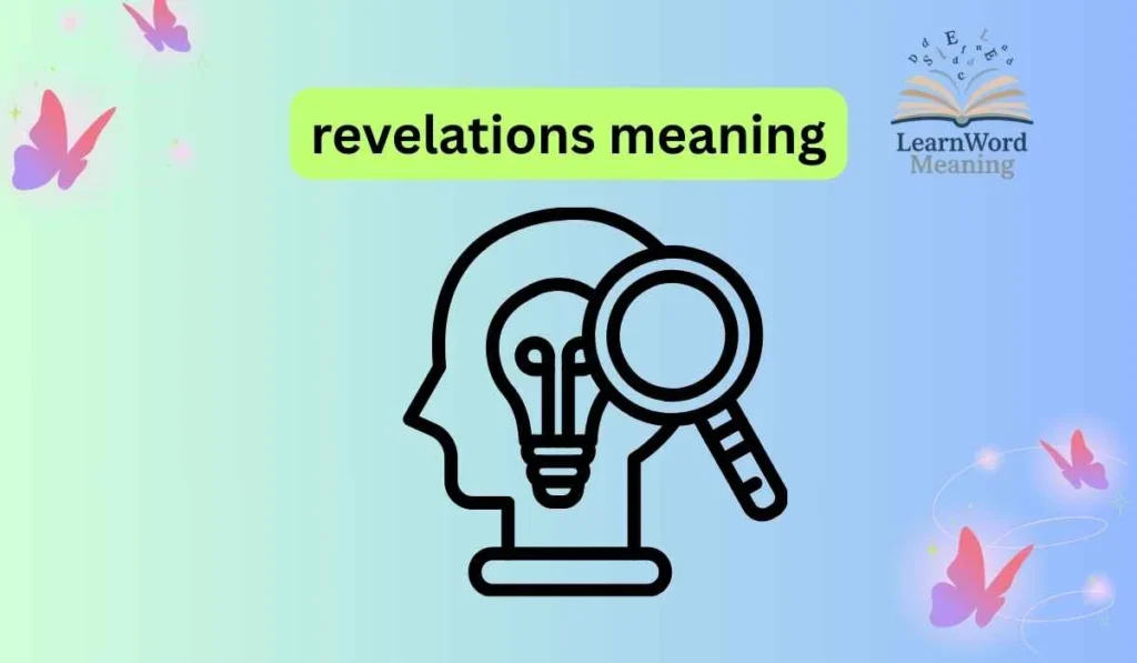 revelations meaning