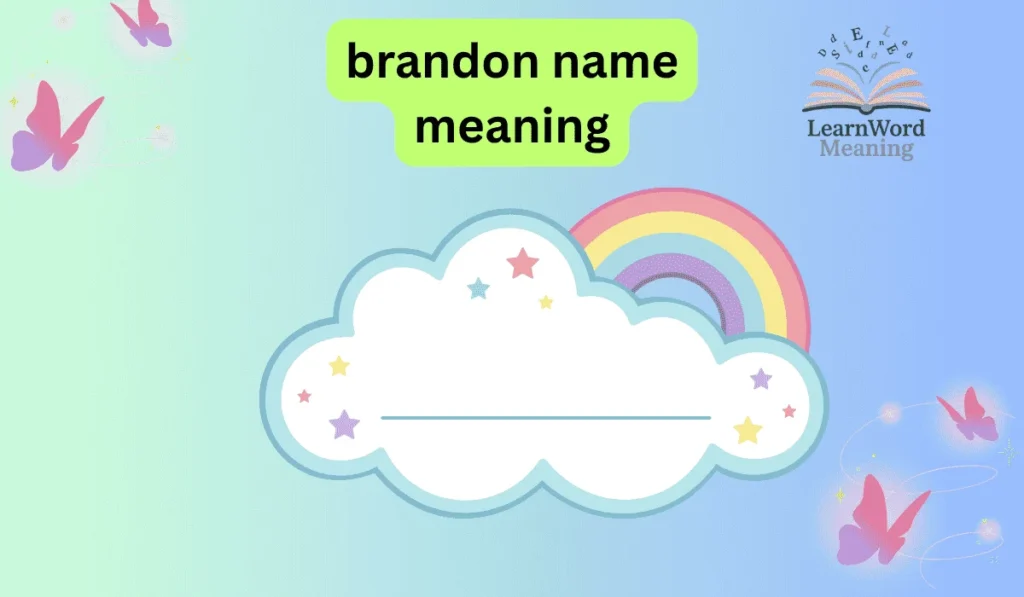 brandon name meaning