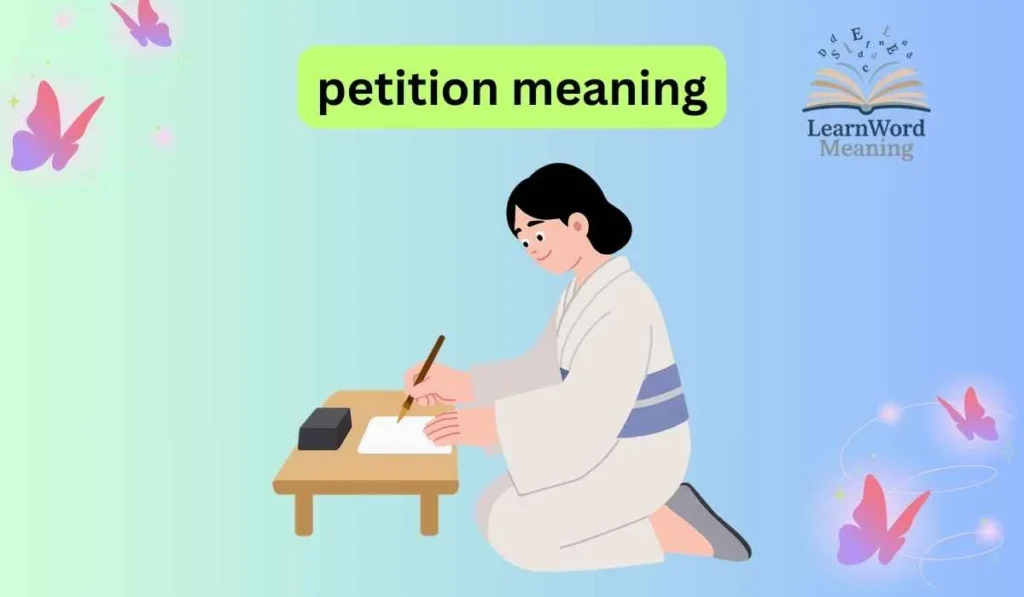 petition meaning