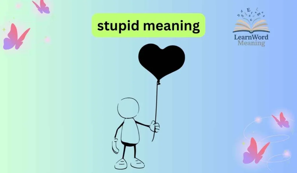 stupid meaning