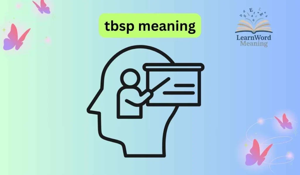 tbsp meaning