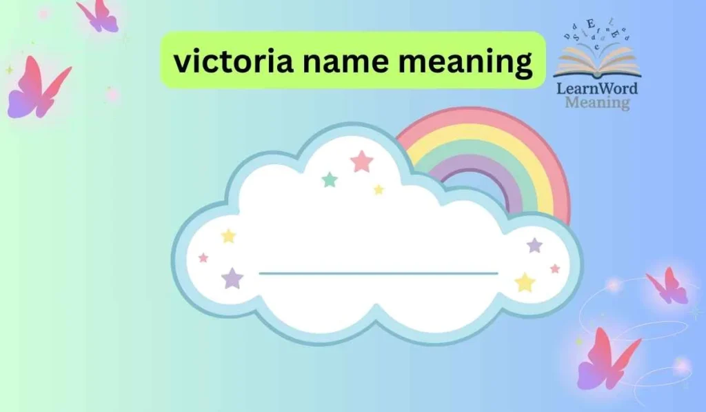victoria name meaning